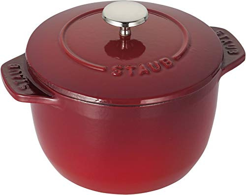 Staub 40511-827 La Cocotte de Gohan Cherry S, 4,7 Zoll (12 cm), Reistopf, 1 Tasse, Gusseisen, emaillierter Topf, Reiskocher, authentisches japanisches Produkt