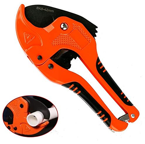 PVC-Rohrschneider für Rohre Kunststoffrohrschere Schlauchschneider Rohrschere Rohrschneiderfür Kunststoffrohre rohr PVC von 42 mm