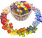 Glass Mosaic Tiles,Assorted Mosaic Tiles 400g Mixed Colors Mosaic Stones Square and Irregular Glass Pieces for DIY Art Craft, Home Decoration