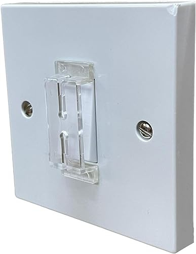 Light Switch Guard Cover [ 10 Pack] Covers and Prevents Accidental Switch Plus give Easy Access for intentional Switching, Perfect for Hue, Child Proof Light Switch Cover