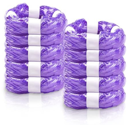 10 Stück Windeleimer Nachfüllkassetten, Nachfüllfolie, Geruchsdichte Nachfüllkassette, Kompatibel mit Tommee Tippee, Litter Locker, Angelcare, Spross & Achteckiger Windeleimer (Eingedickte)