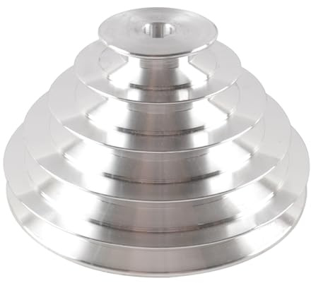 Enwye 5-lagers Pagoda triangulär remskiva, lämplig för pelarborr, polermaskin med variabel hastighet och många andra maskiner (14 mm innerdiameter)
