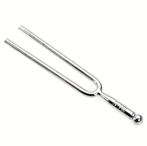 Diapason Fourchette de réglage Standard A 440 Hz, for violon, alto, violoncelle, accordeur tonalité, accessoires for instruments musique en acier inoxydable, 1 pièce
