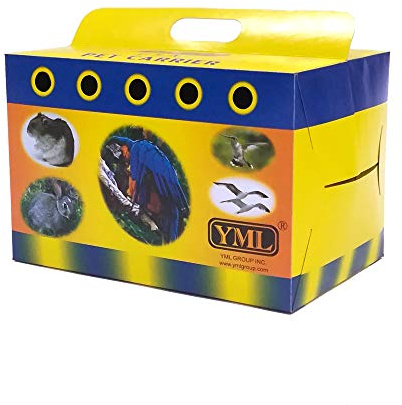 YML Cardboard Carrier for Small Animals or Birds, Small, Lot of 100