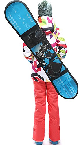 YYST Snowboard Shoulder Strap Snowboard Sleeve Snowboard Carry Strap Snowboard Sling Snowboard Carrier - Universal, Adjustable, Fits All Shapes of Snowboards!