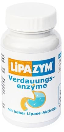 Lipazym Verdauungsenzyme bei Magen- und Verdauungsproblemen, 100 St. Kapseln