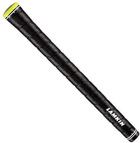 Lamkin Sonar+ Tour Calibrate Golf Grips (Standard Wrap), Black/Green