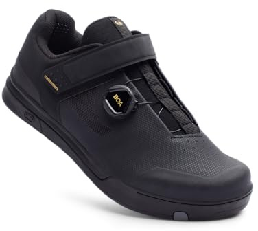 Crank Brothers Bicycle Shoes Mallet Boa Black/Gold - Black Outsole 9.5 (43 EU)