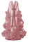 UIHECTA Robe De Chambre Kimono en Tulle pour Femme Plume Robe Garniture Fourrure Robe Chemise Nuit Peignoir, Peignoir Vêtements Nuit Plume Robe Mariée Mariage,Rose,One Size