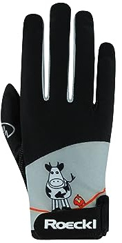 Roeckl Sports Kansas Gants d'équitation pour Enfant Noir 3
