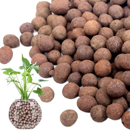 Flornatur Arlita Expandida para Plantas | Bolitas para Macetas y Jardines| Arlita para Drenaje | Forma de Bolas | Tierra Húmeda para Suelo (6 Sacos de 20 litros)