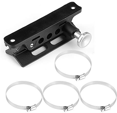 Estintore auto, supporto per estintore, supporto di ricambio per auto, estintore, supporto per estintore, adatto per Sport/JK/Sahara (argento)