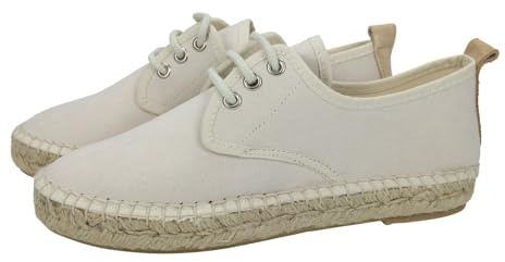 CONDIZ 106 Zapatos de Serraje para niños, Zapatos de comunion esparteños en Color Hielo, Ligeros y cómodos NIÑO Zapato COMUNIÓN Hielo 33