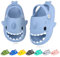 WUYISTAR Chanclas Tiburón Niñas Chanclas de playa para niños Sandalias antideslizantes para piscina Chanclas de Verano Zuecos Azul