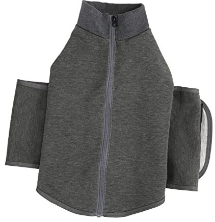 Hunde-Angstweste, Hunde-Beruhigungsweste, Atmungsaktive Hunde-Angstweste, Jacke, Warp-Angstweste für Hunde, Hunde-Komfortkleidung mit Klettverschluss für Große, Mittelgroße und