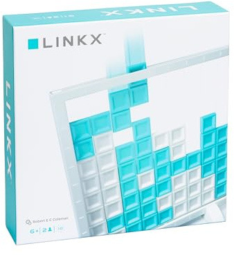 Blue Orange - Linkx - Gioco da tavolo Astratto - Strategico e di riflessione - 2 Giocatori - Ideale per giocare in coppia o con bambini - 6 anni
