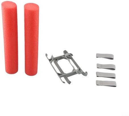 HEBEOT Carrello di atterraggio dell'acqua, treppiede di sollevamento galleggiante staffa di atterraggio kit supporto galleggiante per Mini 3 Pro/Mini 3 24 x 5 x 8 cm