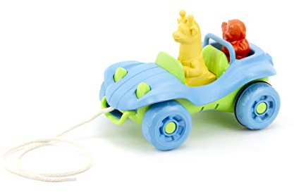 Green Toys Dune Buggy Pull Toy Blue, 1 EA
