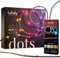 Twinkly Dots 20m, Flexible RGB LED Strip, in- and Outdoor, Compatible with Alexa and Google Home, IP44, 16 M+ Colors, App Control, Black Wire, 400 LED Lights