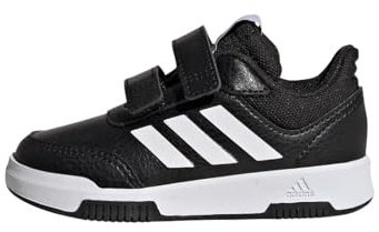 adidas Unisex Baby Tensaur Hook and Loop Shoes, Cloud White/Core Black, 6 UK Child