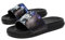 hype Kids Unisex Blue Lightning Sky Outline Script Sliders (JNR01)