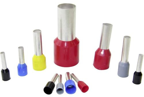 WKK Ce 001408T Terminale 0,14 mm² Parzialmente isolato marrone, 500 pezzi