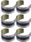 Amosfun 6 Pz termometro liquido Termometro vino portatile Termometro temperatura vino termometro per bottiglie di vino termometro domestico bracciale termometro temperatura del vino