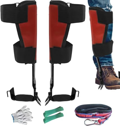 Juego de puntas de escalada de árboles - kit de equipo de escalada de árboles | Equipo de escalada de árboles para trabajo de árboles, kit de escalada de arborojos, gal