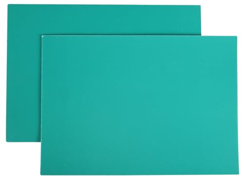 OSALADI 2pcs Printmaking Linoleum Carving Block Blank Plastic Engraving Sheet for Crafts for Art Projects and Creative Activities