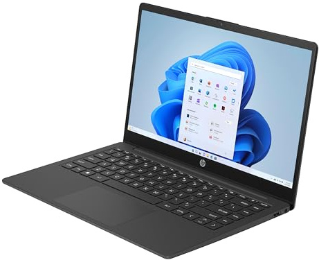 HP Laptop 14-em0049no 14 FHD, AMD Athlon Silver, 8GB RAM, 256GB SSD, Win 11, WiFi 6, Snabbladdning | Svenskt tangentbord