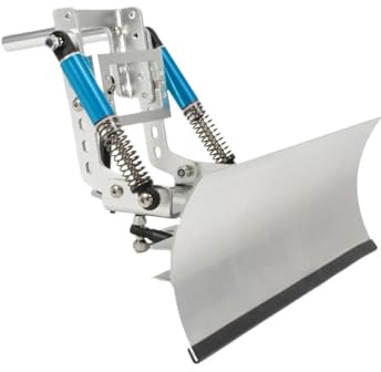 Quitanieves RC Crawler 1/10, Cuchilla De Aluminio Ajustable For Actualización Camión Limpiar La Nieve Sin Esfuerzo