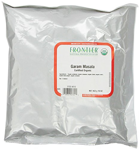 Frontier Co-op Organic Garam Masala, 1-pound Bulk Bag, Northern Indian Spice Blend, Richly Spicy But Not Hot, Kosher, Non ETO