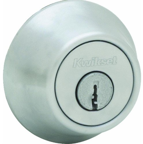 Kwikset 665-26D RCAL RCS Satin Chrome Double Cylinder Deadbolt
