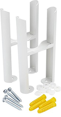 Milano Windsor Traditional White 3 Column Radiator Floor Mounting Feet Kit