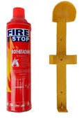 B-black® Mini ESTINTORE SPEGNIFUOCO Portatile 500 ML per Auto Barca Camper CASA
