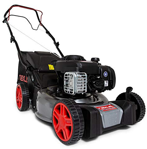 NEXUS NX42SP, Tagliaerba Semovente a Benzina da 42 cm con Motore Briggs & Stratton 300E Series 2691806, Grigio/Rosso, 41 cm