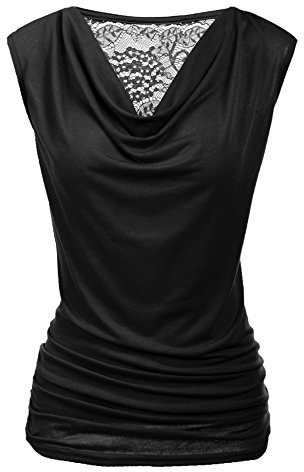 Pinspark Eleganta toppar för kvinnor veckade toppar V-ringad kortärmad blus sommar stretch tunika