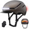 Shinmax Fahrradhelm Erwachsene mit Blinker – Fahrrad Helm für Herren und Damen mit USB Wiederaufladbare LED-Rücklicht, Abnehmbar Visier, Radhelm für Scooter, Urban Scooter, MTB,Rennrad und Pendler