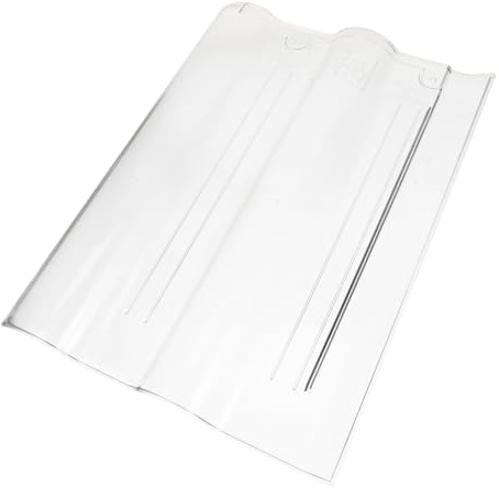 BESTonZON Tuiles Transparentes en Acrylique 300x400mm pour Toiture de Pavillon Extérieur, Couverture Solide sans Entretien, Décoration Jardin et Serrage Offrant Une Haute Pénétration Lumineuse