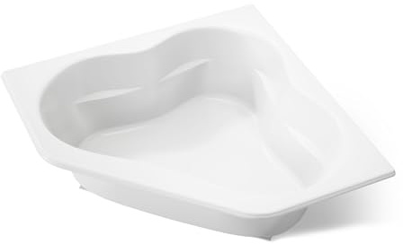 Kohler 1161-0 Tercet® 60 x 60 corner bath, White