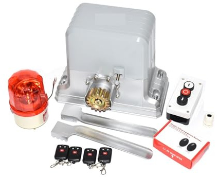 YQVEOT Tablero de Control del Operador de Puerta Motor automático del abrelatas de la Puerta Deslizante 220V o 110V for la Puerta 1800kg para Kit de Puerta corredera(KIT6)