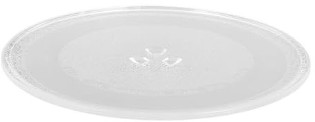 Healifty Plato de Repuesto para Microondas de Vidrio de Plato Giratorio para Horno Microondas Resistente y de Instalar de Limpiar