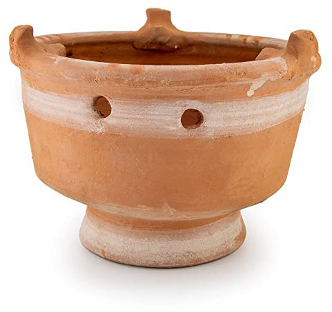 Saharashop Marokkanische Feuerschale Stövchen Majmar Mejmar Schale für Tajine, Grillen Kochen ohne Strom