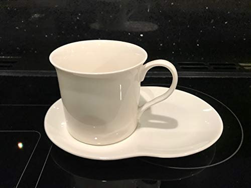 White FINE China Sandwich Set/Mug and Plate Free UK DELIVERY