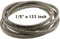 Courroie d'entraînement de plate-forme de tracteur de tondeuse à gazon pour Cub Cadet/MTD/Troy-Bilt 754-04044 754-04044A 954-04044 954-04044A 1/2 x 133 en Kevlar