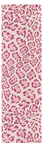 Mnsruu Marmor Leopard Tierhaut Skateboard Griffband Sandpapier Griptape Rutschfestes Blasenfrei Blatt 1 Stück Longboard Aufkleber Scooter 22,9 x 83,8 cm