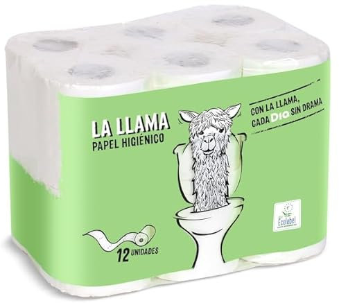 DIA LA LLAMA papel higiénico paquete 12 uds