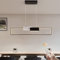 Oninio Lampada a sospensione a LED da pranzo dimmerabile, con telecomando, lampadario a sospensione per isola da cucina, sala da pranzo, camera da letto, 40 W, 90 cm