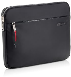 Miquelrius - Laptoptasche, Laptophülle 33 cm & 35,6 cm (13 Zoll) & 14 Zoll, Befestigungssystem, extra weiches Innenfutter, wasserabweisend, Sicherheitsverschluss, Maße 350 x 260 x 28 mm