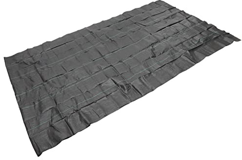 TOYANDONA Tela de Control de Malezas Transpirable para Jardín Accesorio de de Suelo Protección Eficaz contra Malezas para Huertos y